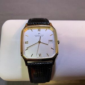 Vintage HAMILTON Masterpiece 9742 Quartz Men's Watch